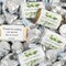 116 Pcs Wedding Candy Favors Hershey's Miniatures & Kisses - Botanical